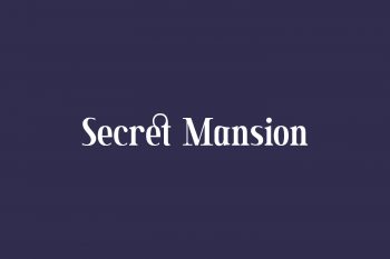 Secret Mansion Free Font