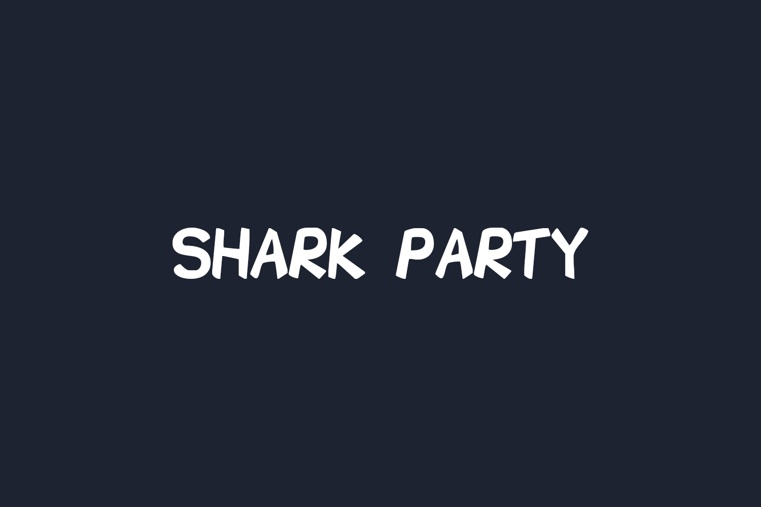 Shark Party Free Font