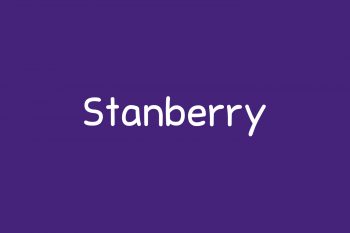 Stanberry Free Font