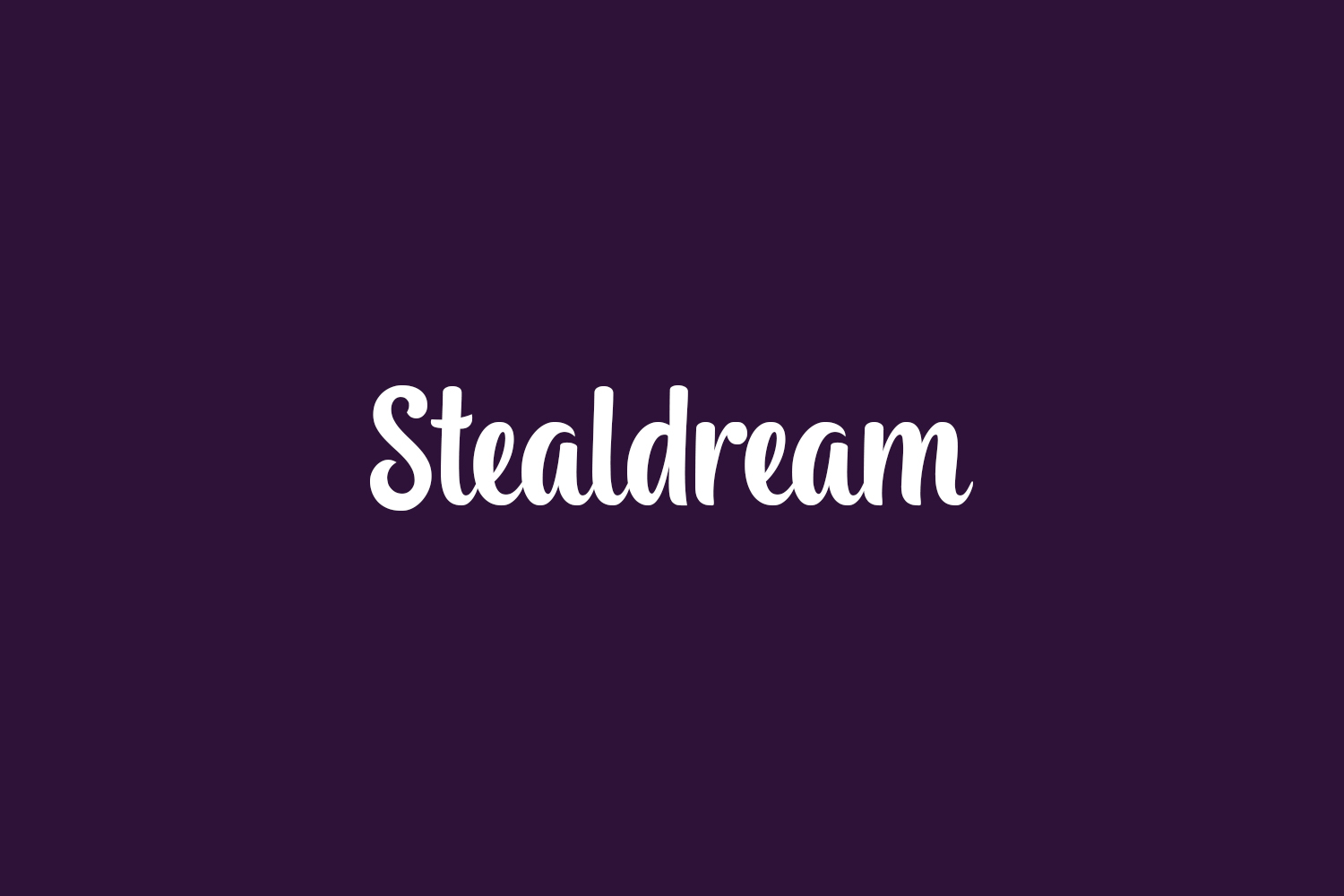 Stealdream Free Font