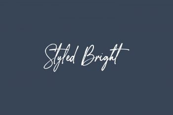 Styled Bright Free Font