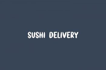 Sushi Delivery Free Font