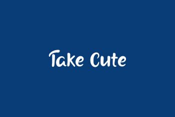 Take Cute Free Font