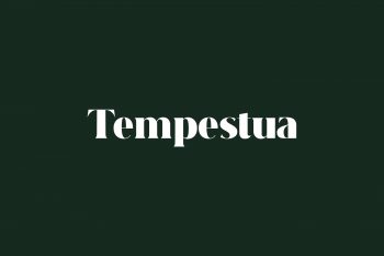 Tempestua Free Font