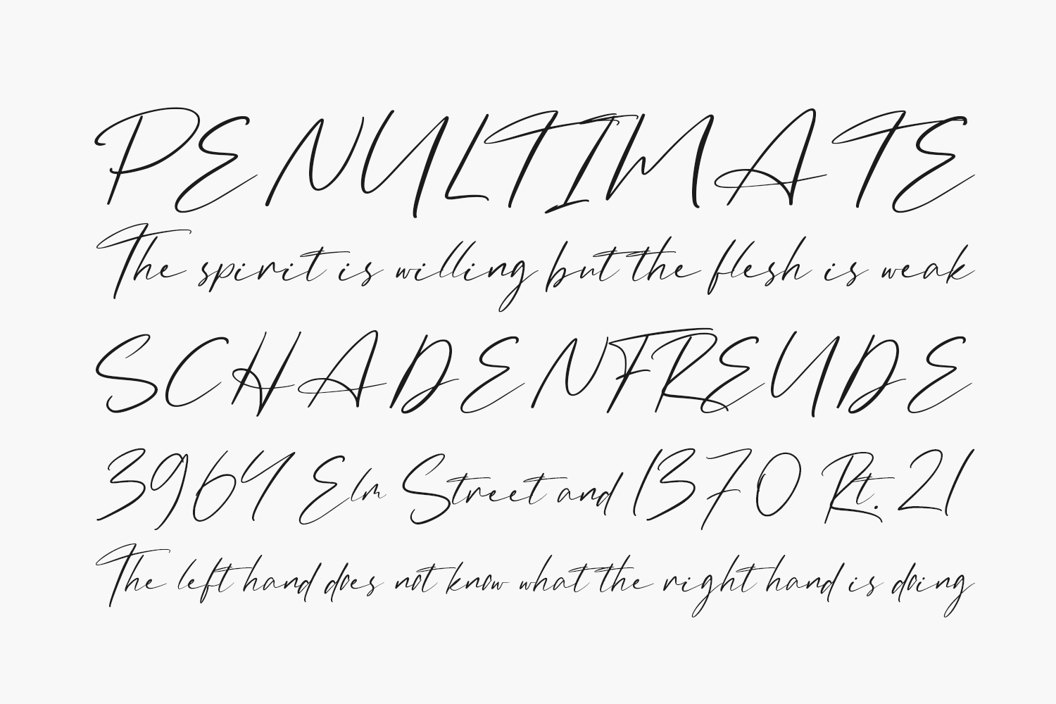 The Badmint Free Font