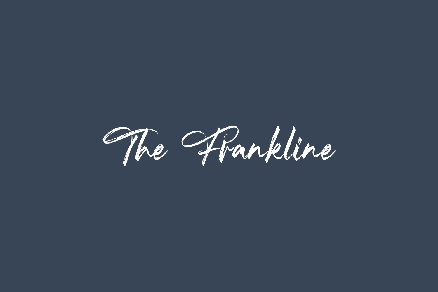 The Frankline Free Font