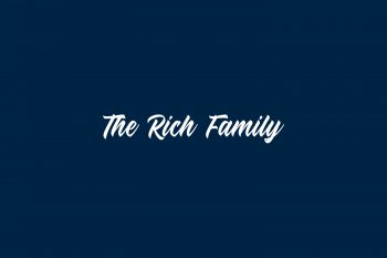 The Rich Family Free Font