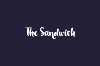 The Sandwich Free Font