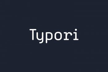 Typori Free Font