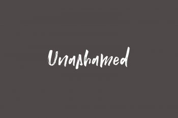 Unashamed Free Font