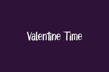 Valentine Time Free Font