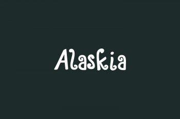 Alaskia Free Font