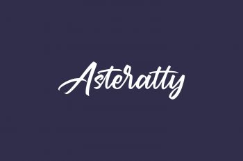 Asteratty Free Font