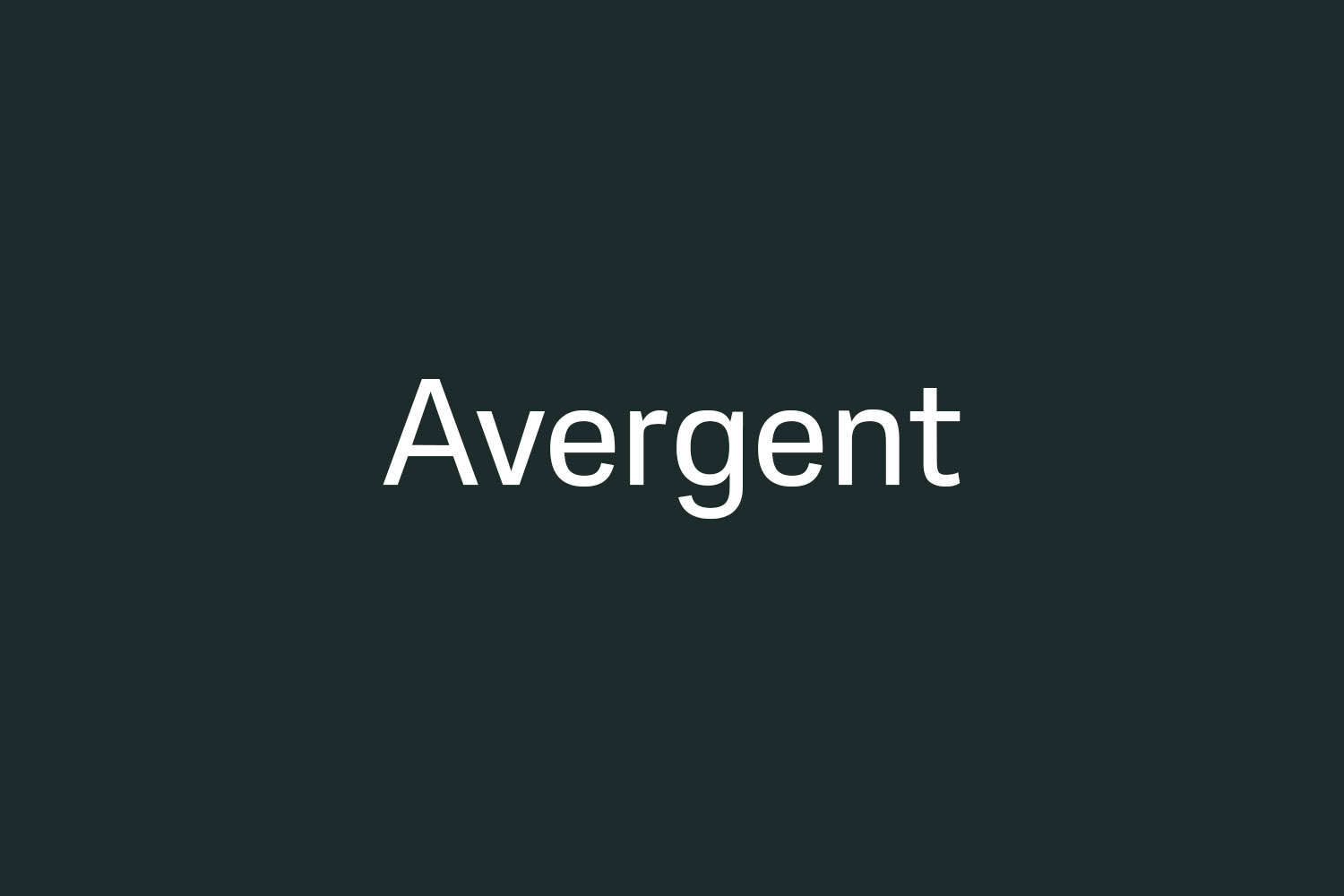 Avergent Free Font