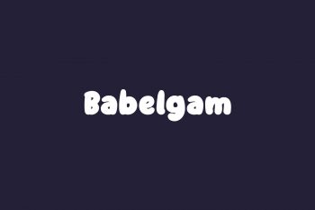 Babelgam Free Font