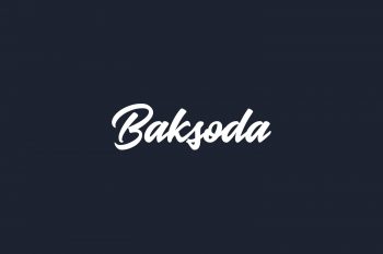 Baksoda Free Font