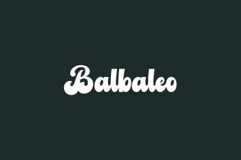 Balbaleo Free Font
