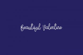 Beautiful Valentine Free Font