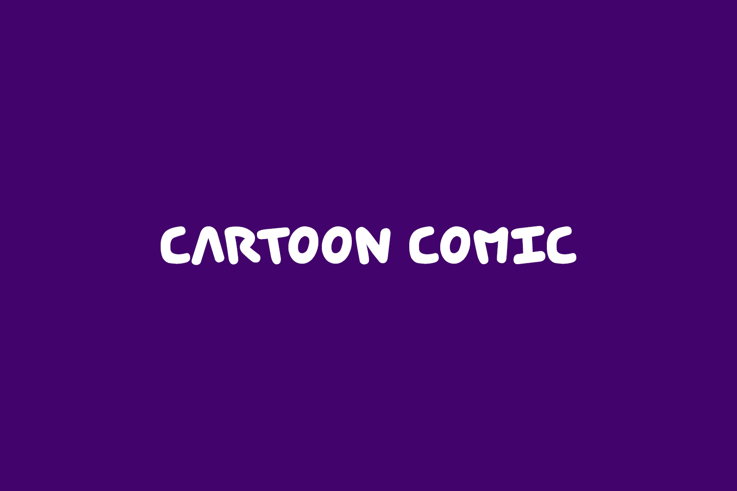 Cartoon Comic Free Font