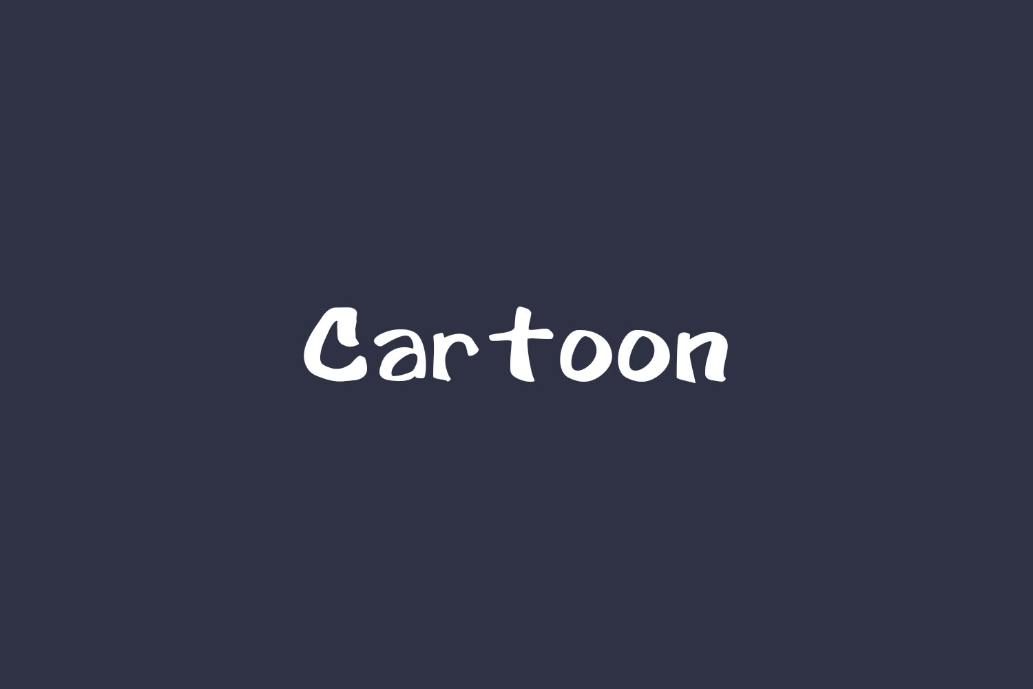 Cartoon Free Font