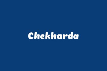 Chekharda Free Font