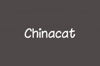Chinacat Free Font