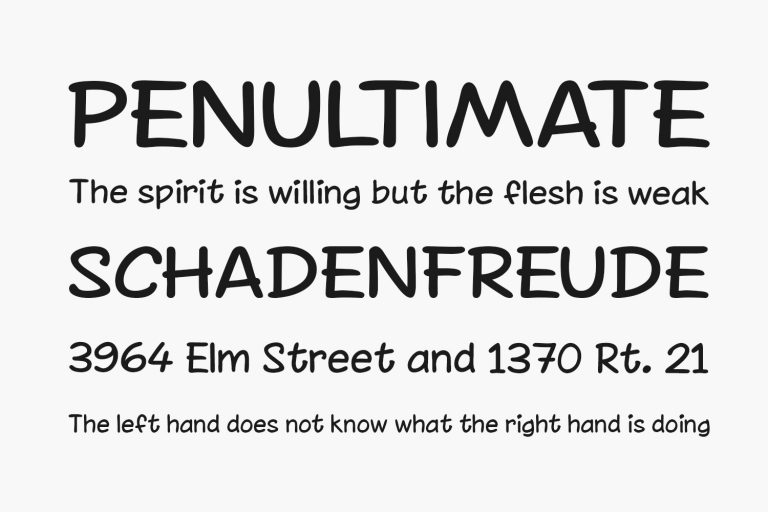 Chinacat Fonts Shmonts