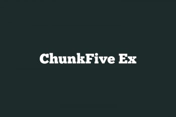 ChunkFive Ex Free Font