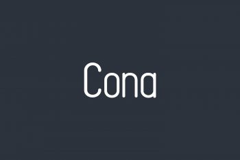 Cona Free Font