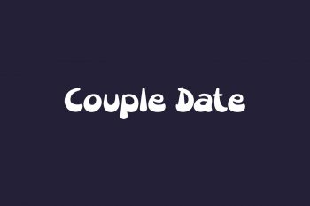 Couple Date Free Font
