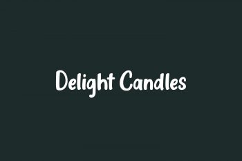 Delight Candles Free Font
