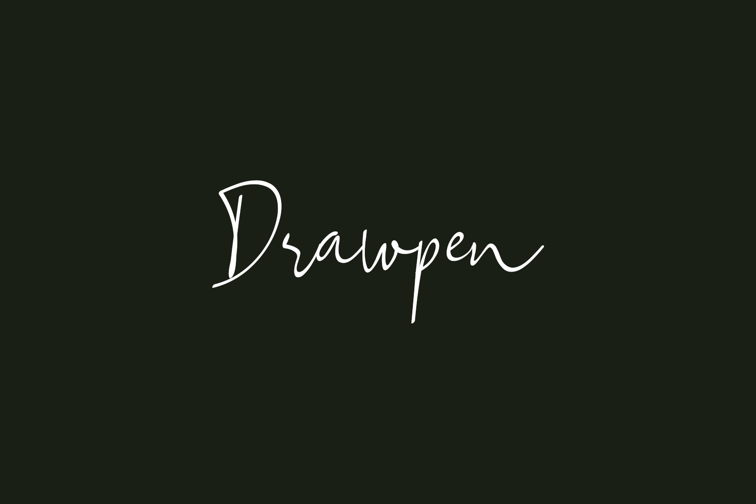 Drawpen Free Font