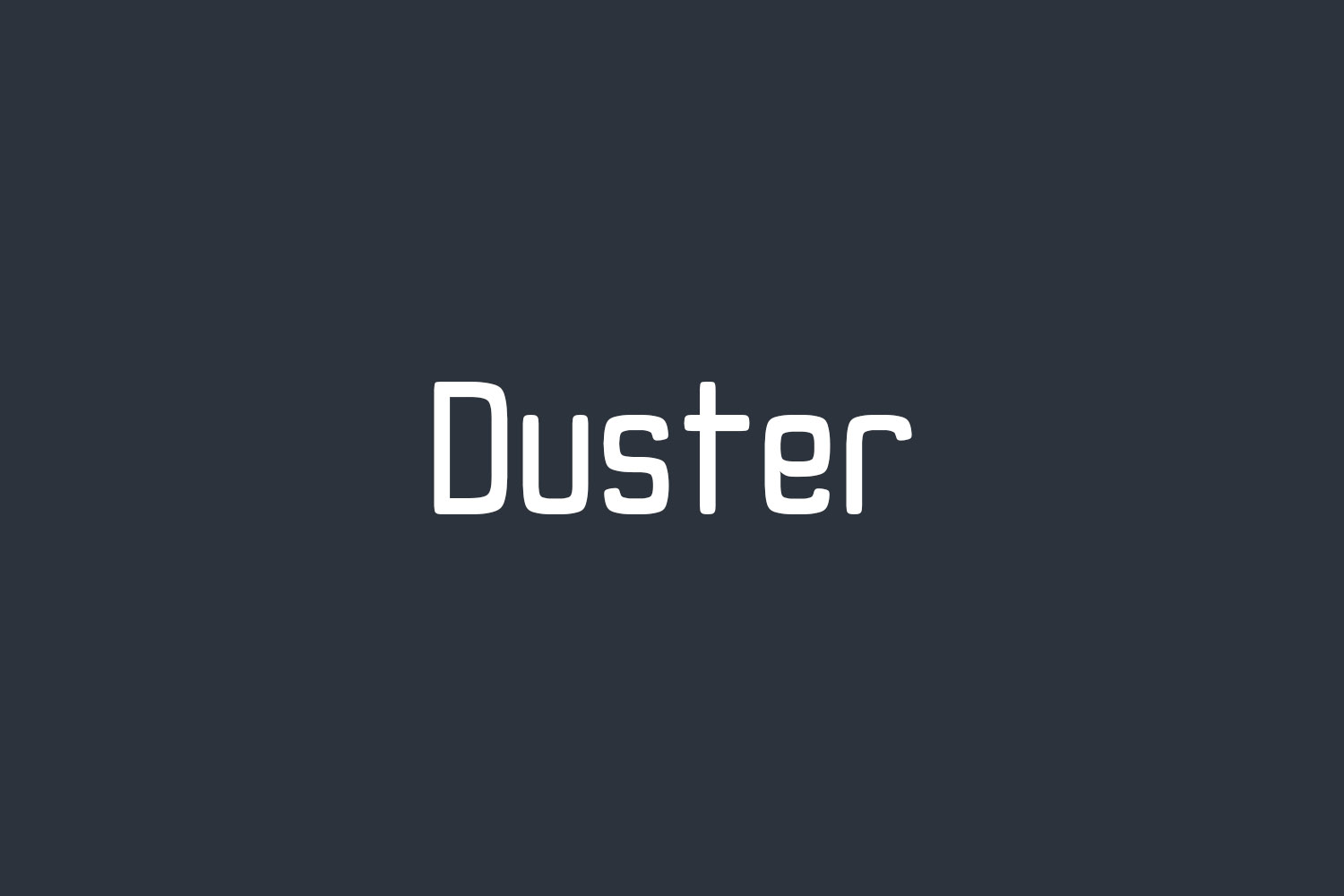 Duster Free Font