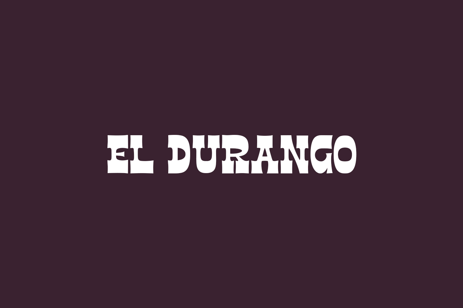 El Durango Free Font