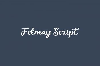 Felmay Script Free Font