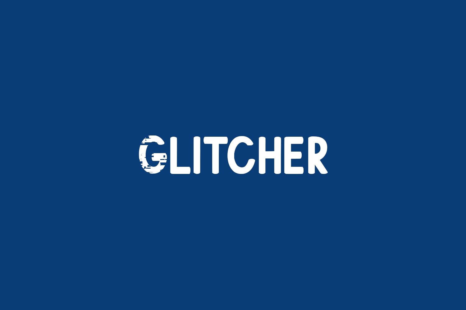 Glitcher Free Font