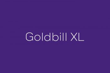 Goldbill XL Free Font