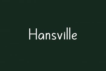 Hansville Free Font