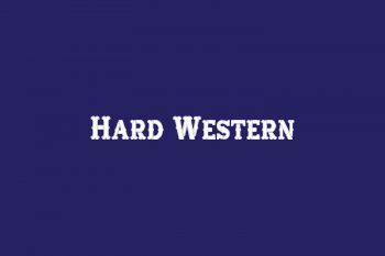 Hard Western Free Font