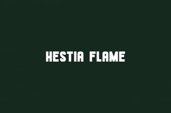 Hestia Flame Free Font