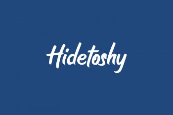 Hidetoshy Free Font