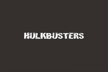 Hulkbusters Free Font
