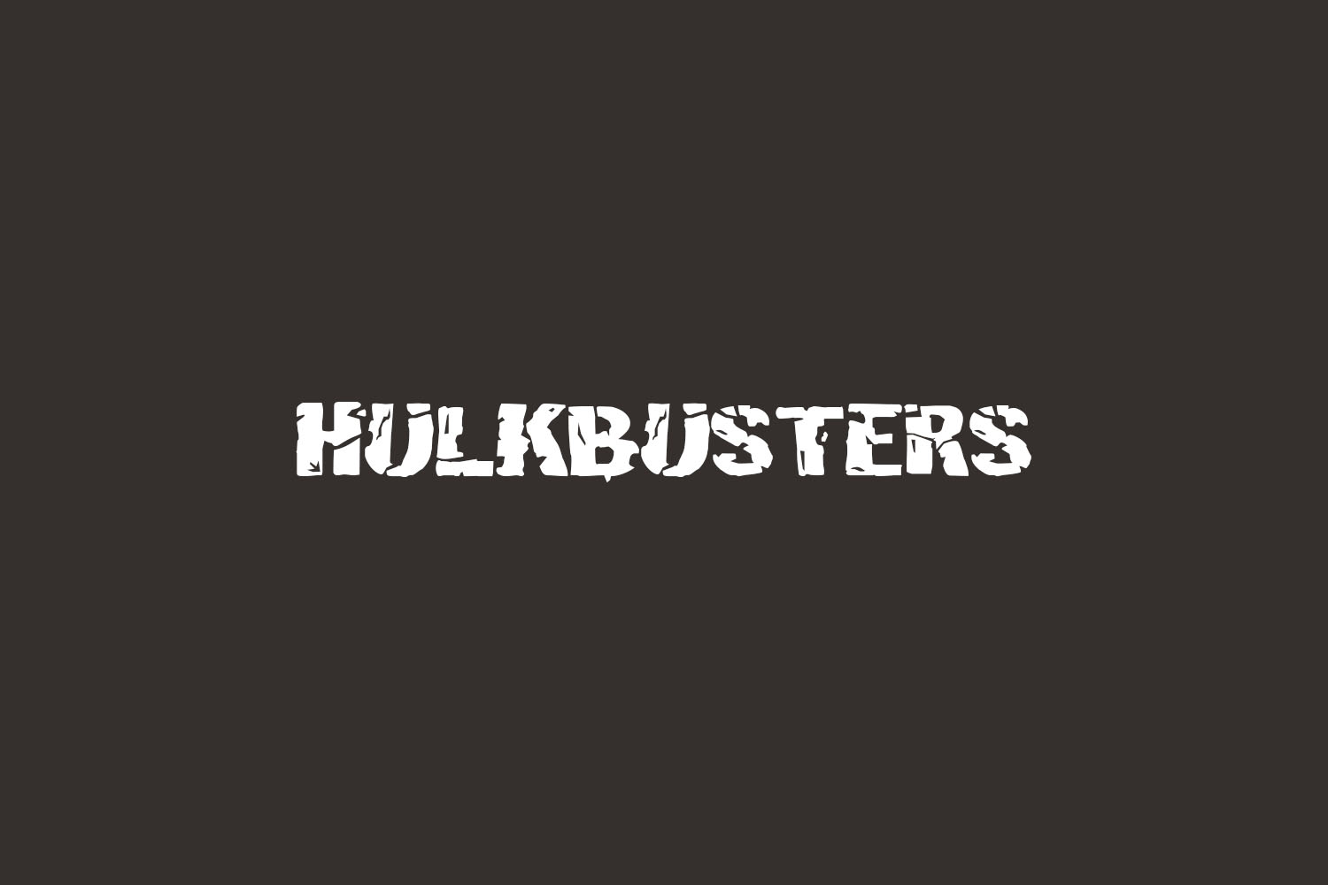 Hulkbusters Free Font