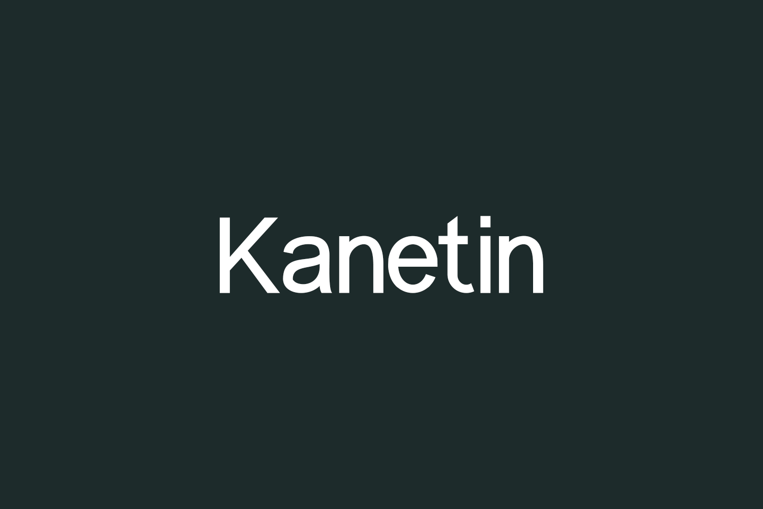 Kanetin Free Font