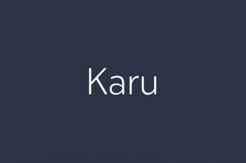 Karu Free Font