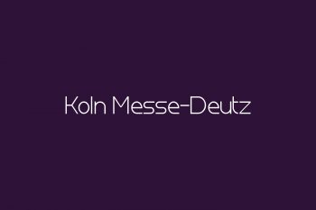 Koln Messe-Deutz Free Font