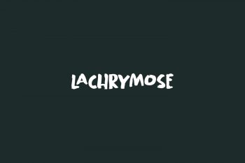 Lachrymose Free Font