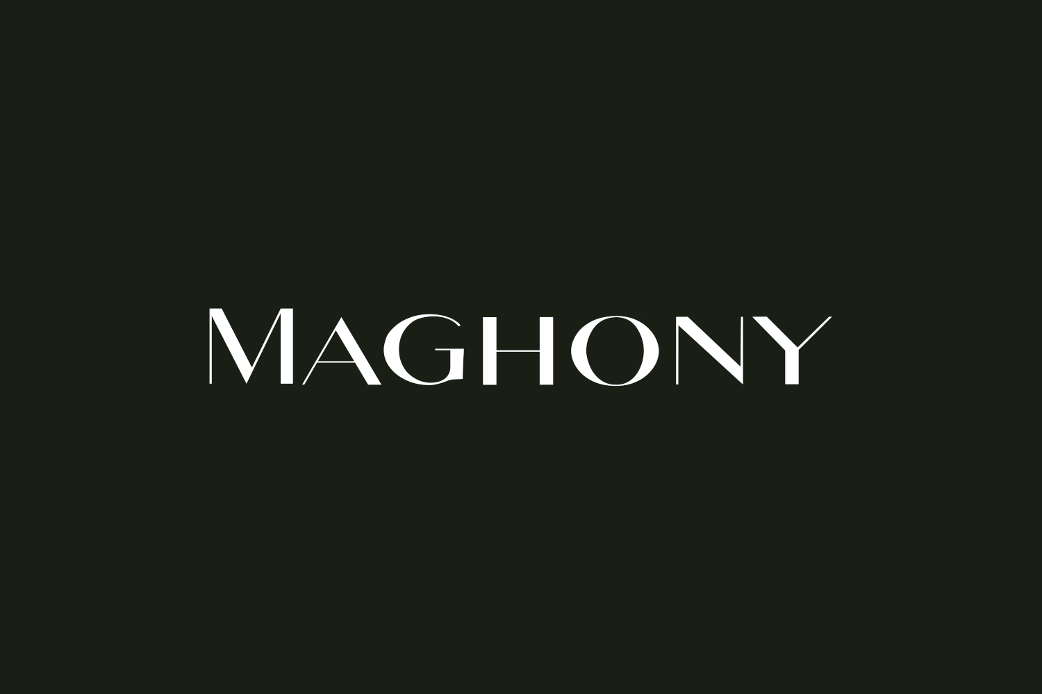 Maghony Free Font