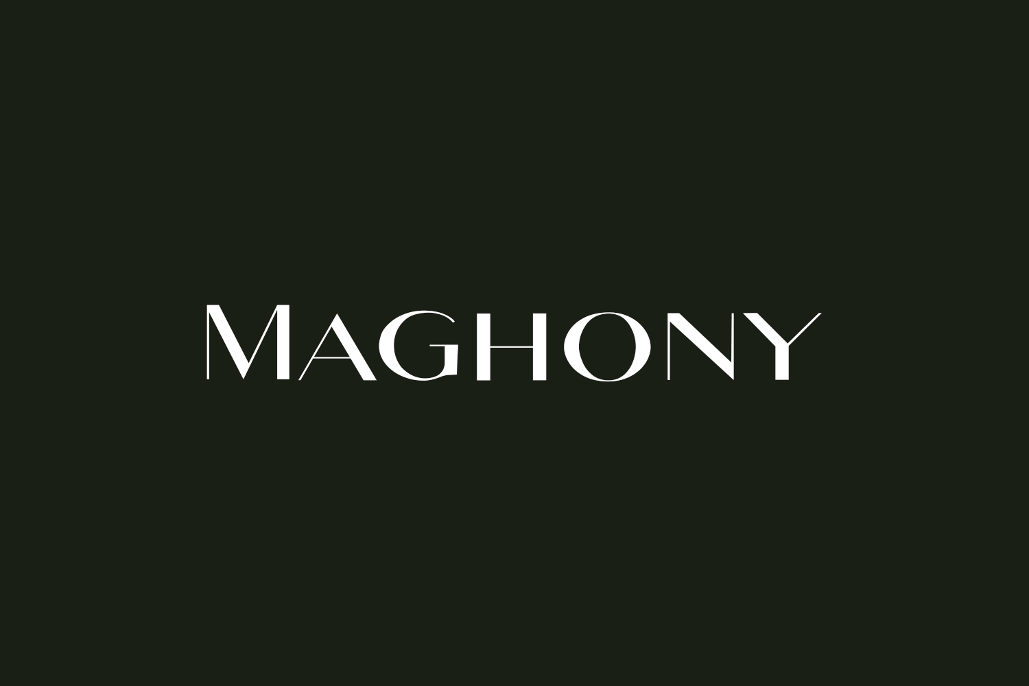 Maghony Free Font