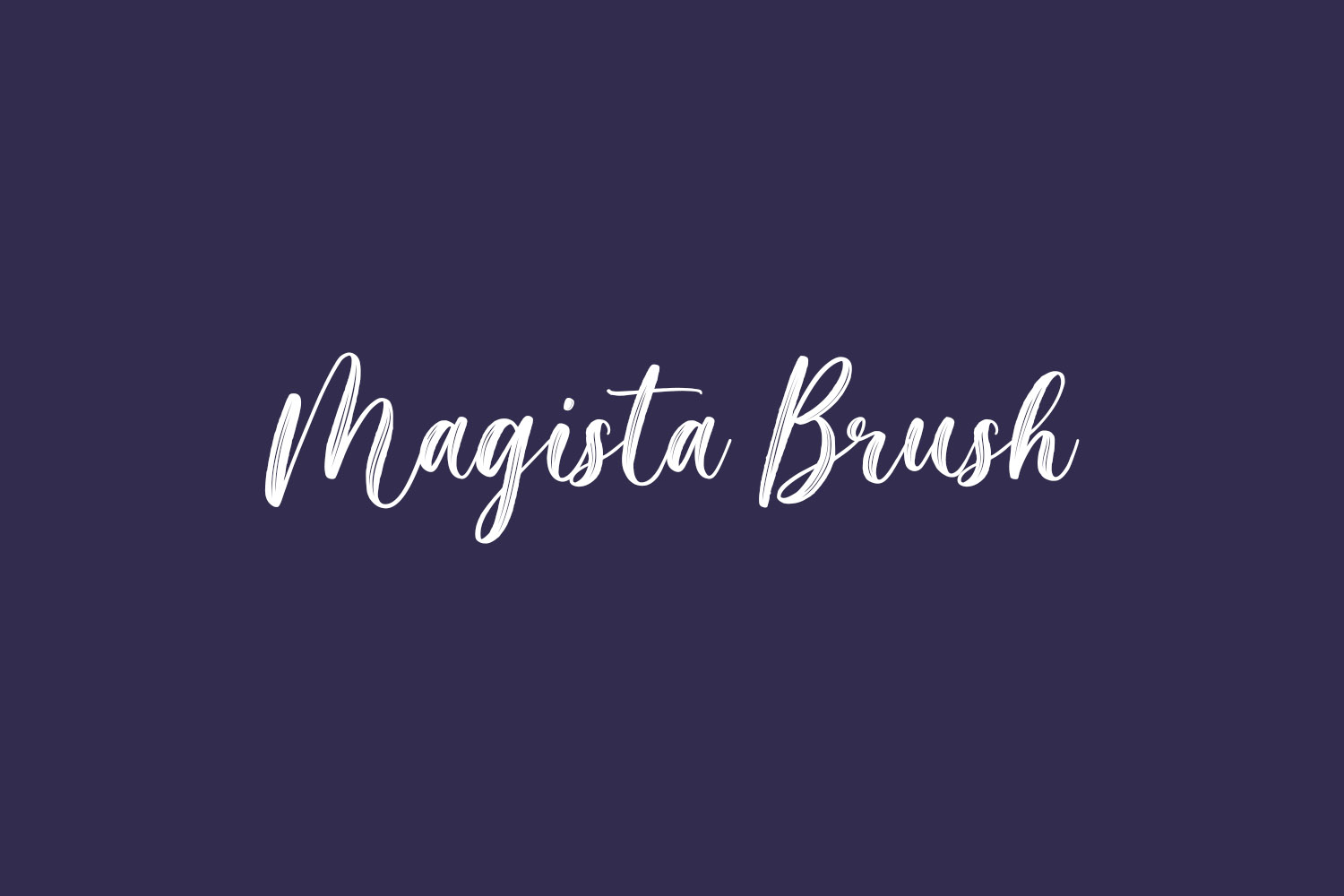 Magista Brush Free Font